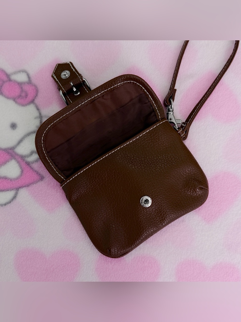 Hello Kitty Patchwork Wristlet - Picture 3 of 3
